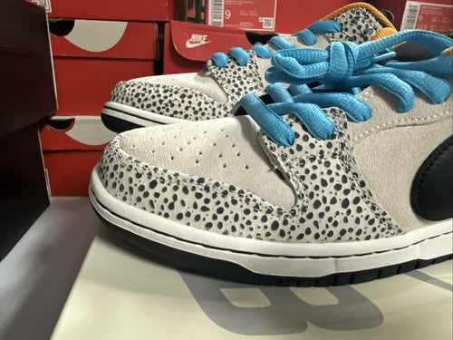 Mens Size 10- Nike SB Dunk Low Pro ‘Electric Pack Olympic Safari’ New Shoes