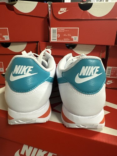 Nike Cortez Shoes "Miami Dolphins Size 9 Men's Brand New NEW