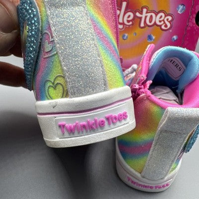 Twinkle Toes by Sketchers Toddler Size 5 Brand New ! Lights Up When You Walk !!!