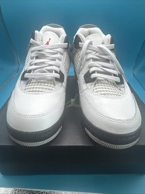 Jordan 4 White Cement Pre School Size 3 Brand New !