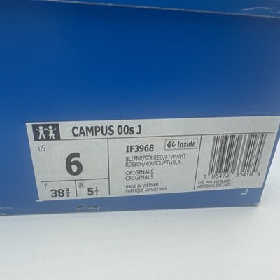 Adidas Campus Youth Size 6 (ladies 7.5) Brand New !