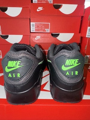 Size 8-Nike Air Max 90 Black Green Strike