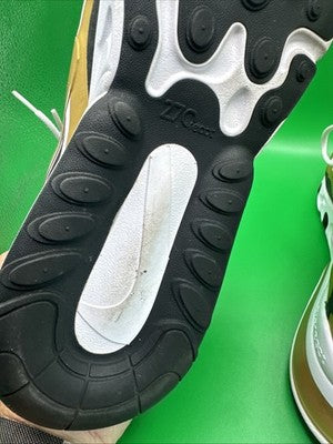 Men’s Size 12 - Nike Air Max 270 React Metallic Gold / Worn Once !!!