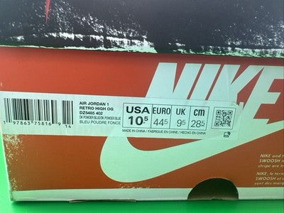 Size 10.5 - Air Jordan 1 Retro OG High UNC Reimagined
