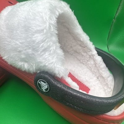 Santa Crocs Brand New Men’s Size 6 Women’s 8
