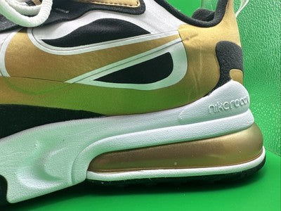 Men’s Size 12 - Nike Air Max 270 React Metallic Gold / Worn Once !!!