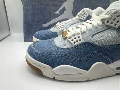 Size 8.5 - Air Jordan 4 Retro TEX Worn Blue Denim W