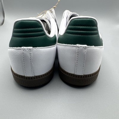 Size 13- adidas Samba OG Cloud White Collegiate Green
