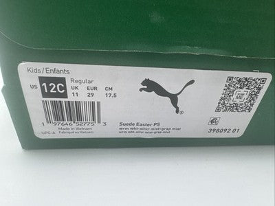 PUMA EASTER SUEDE KIDS SIZE 12 Pre School Brand New !