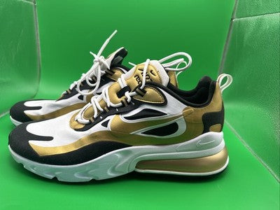 Men’s Size 12 - Nike Air Max 270 React Metallic Gold / Worn Once !!!