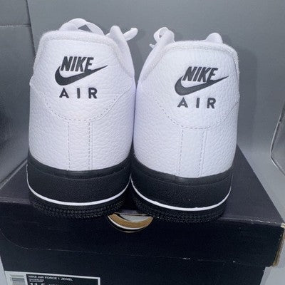 Size 11.5-Nike Air Force 1 '07 White Black Jewel