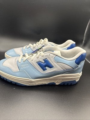Size 9.5 - New Balance 550 Patent Leather Pack - Chrome Blue