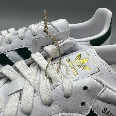 Size 8.5 - adidas Samba OG Cloud White Collegiate Green