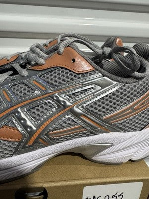 Men’s Size 11-Asics Gel 1130 Cement Grey Rust Orange, Brand New !