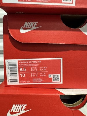 Men’s Size 8.5 Nike Air Max 95 Yardrunners Pack Norfolk Brand New !