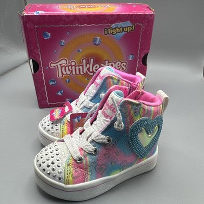 Twinkle Toes by Sketchers Toddler Size 6 Brand New ! Lights Up When You Walk !!!