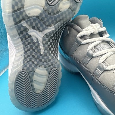Size 12.5-Jordan 11 Retro Low Cool Grey 2018