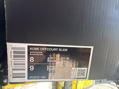 Nike Kobe offcourt slides Men’s Size 8 Brand New!