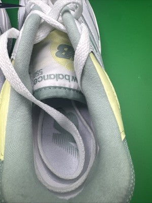 Women’s Size 8.5 - New Balance 550 Salt Marsh Limelight/white Brand New !