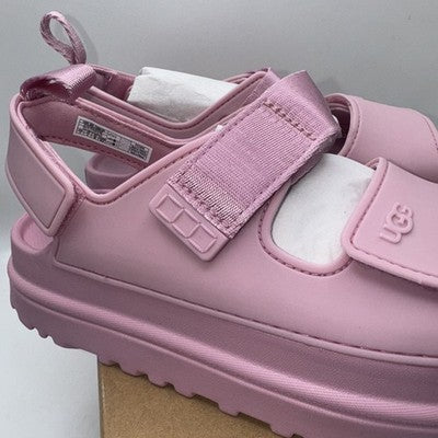UGG PINK LEATHER sandals SIZE 4 BRAND NEW !