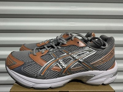 Men’s Size 12  Asics Gel 1130 Cement Grey Rust Orange, Brand New !