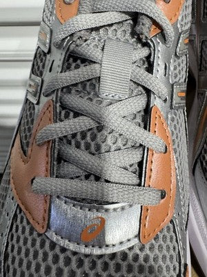 Men’s Size 11-Asics Gel 1130 Cement Grey Rust Orange, Brand New !