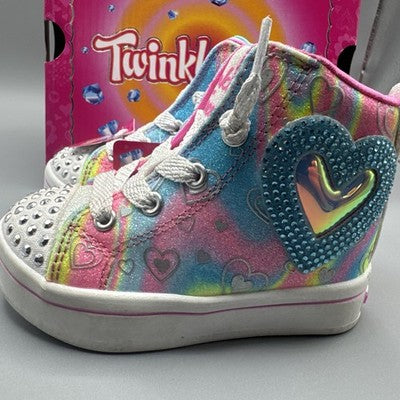 Twinkle Toes by Sketchers Toddler Size 6 Brand New ! Lights Up When You Walk !!!