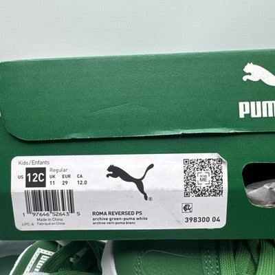 Puma (Celtic Green) Size 12 Pre School Shoes Brand New!