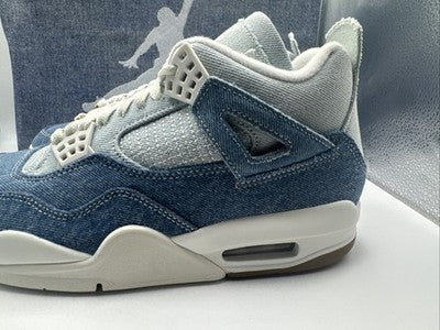Size 8.5 - Air Jordan 4 Retro TEX Worn Blue Denim W