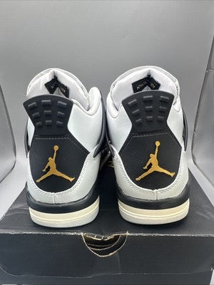 Air Jordan 4 - Platinum Gold Grade School Size 5.5 (ladies Size 7) Brand New!
