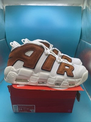 Wmn’s Size 14 - Nike Air More Uptempo Basketball Leather  Brand New ! Men’s 12.5