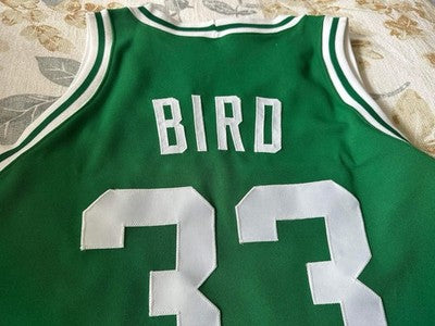Larry Bird Signed Authenticated Green Jersey