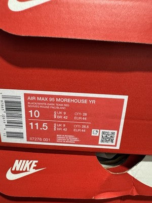 Size 10- Nike Air Max 95 Yardrunners Pack - Morehouse