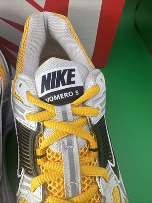 Size 9.5- Nike Air Zoom Vomero 5 University Gold Brand New Sold Out Everywhere!!