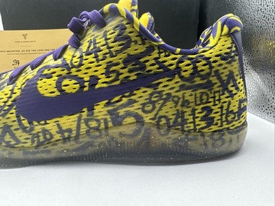 Size 12 - Nike Kobe 11 iD Mamba Day 2016