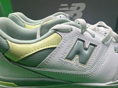 Women’s Size 10 - New Balance 550 Salt Marsh Limelight/white Brand New !