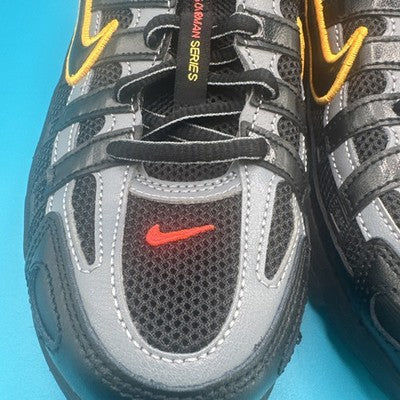 Nike P-6000 Black Laser Orange Size 7 Brand  New DS Running Sneakers
