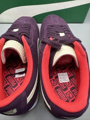Size 9- PUMA Roma Suede Midnight Plum Brand New !