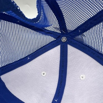 Nike Jordan Jumpman Rise Hat Sz L/XL Blue White Snapback Cap BRAND NEW !