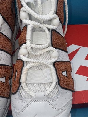 Wmn’s Size 14 - Nike Air More Uptempo Basketball Leather  Brand New ! Men’s 12.5