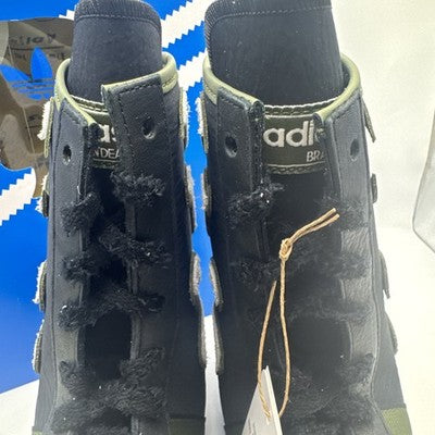 Size 8.5-adidas Brain Dead x Japan High Black Olive