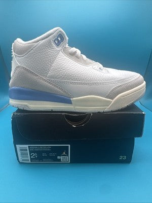 Size 2.5 Preschool Air Jordan 3 Retro Lucky Shorts Brand New !