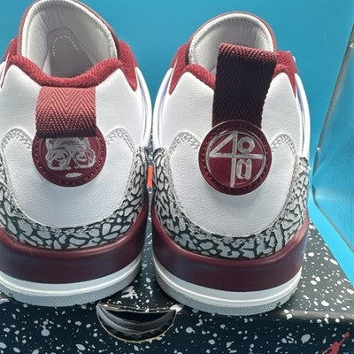 Size 12- Jordan Spizike Low Team Red