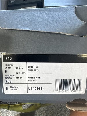 Size 8-New Balance 740v2 Cyber Jade