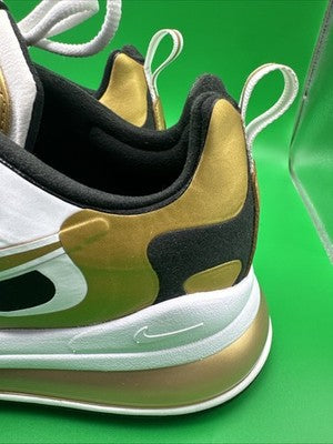 Men’s Size 12 - Nike Air Max 270 React Metallic Gold / Worn Once !!!