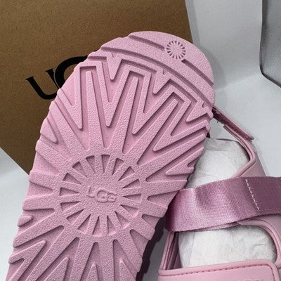 UGG PINK LEATHER sandals SIZE 4 BRAND NEW !