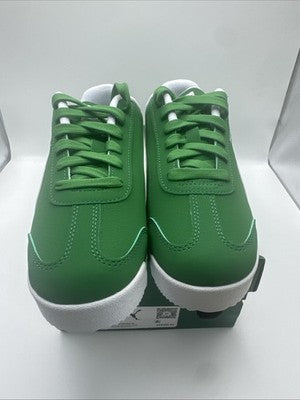 Puma Roma Reverse Green/white Preschool Size 3 Brand New !!