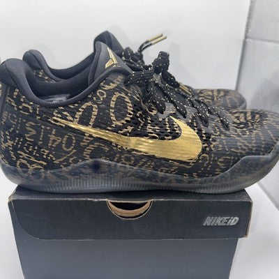 Size 12-Nike Kobe 11 Elite Low Black