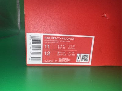 Size 11 - Nike ReactX Rejuven8 Light Orewood Brown