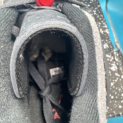Size 12-Jordan Spizike Low Anthracite Gym Red